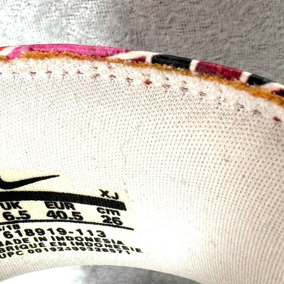 Nike Benassi Floral Print Slides Sandals Size 9 - Picture 7 of 9